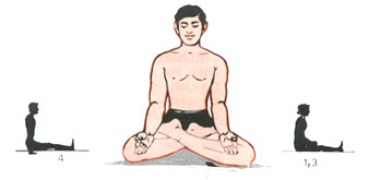 Padmasana(Lotus posture)